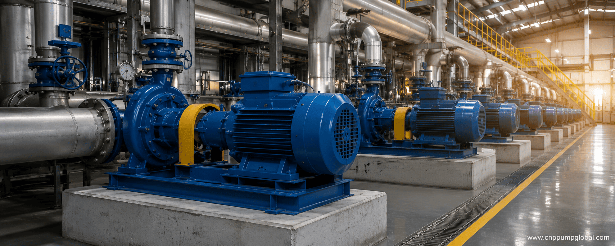 CNP pump installation