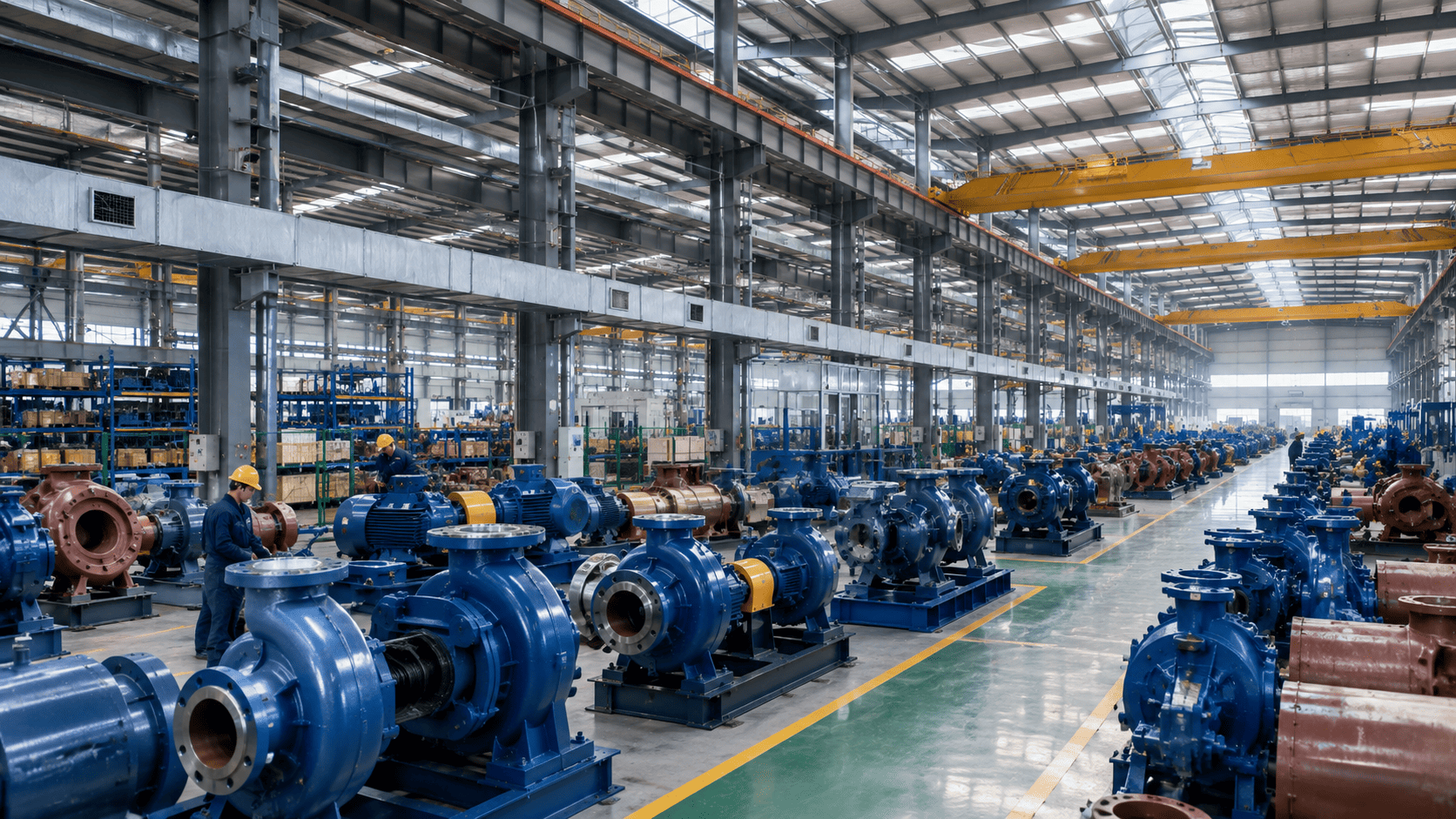 CNP pump installation