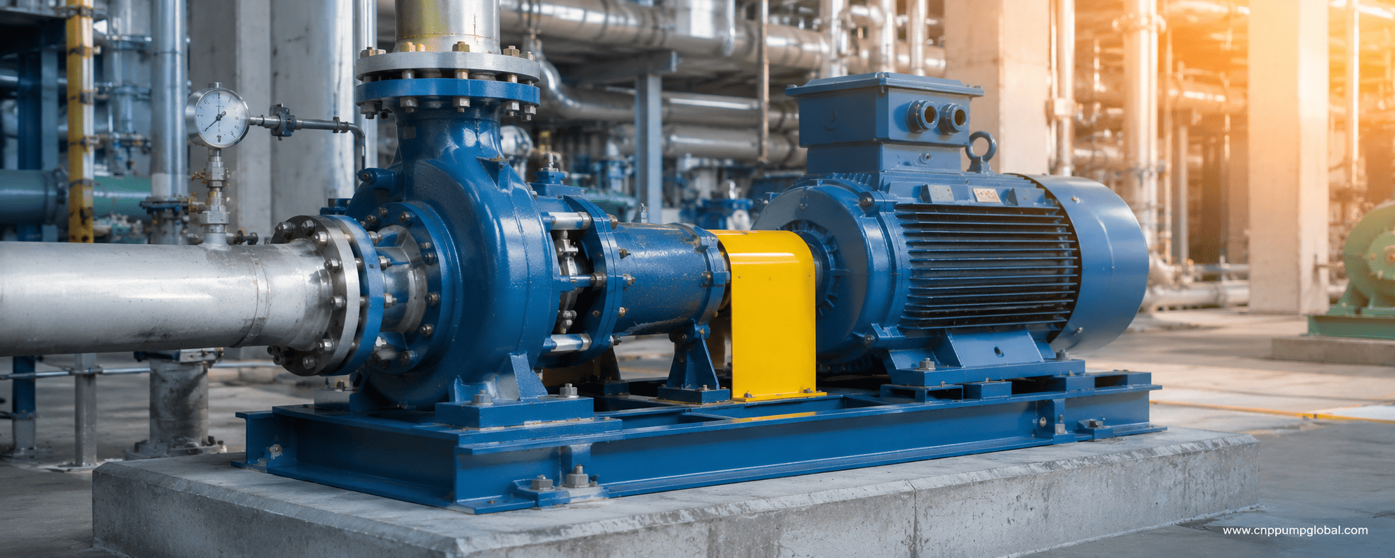 CNP pump installation